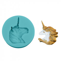 Silikonová formička unicorn 5cm - Cakesicq
