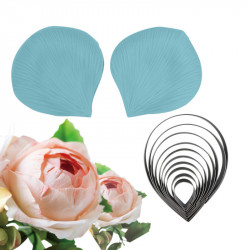 Žilkovač a vykrajovátko růže 8x10cm - Cakesicq