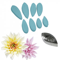 Žilkovač a vykrajovátka jiřiny 12ks - Cakesicq