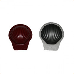 Formička Mušle teflonová 20ks 30x30mm - Smolík