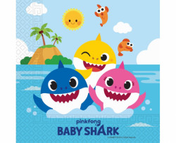 Ubrousky 33x33cm Baby Shark - Procos