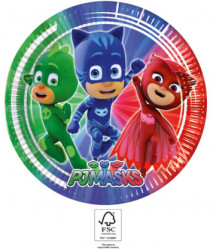 Papírový talíř na párty 23cm PJ Masks - Procos