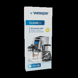 Čistící tablety 10 x 2g pro kávovary Bosch, Saeco a krups - Wessper