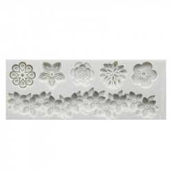 Silikonová formička na květiny 5,5x5cm - Cakesicq