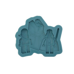Silikonová formička star wars 9x8cm - Cakesicq