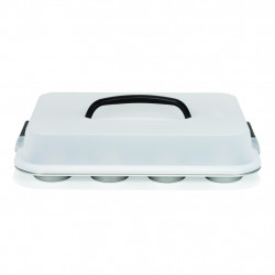 Forma na muffiny s poklopem 35cm na 12ks - Patisse