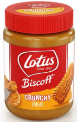 Pomazánka z karamelizovaných sušenek crunchy 380g - Lotus Bakeries
