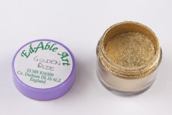 Dekorativní prachová barva Golden Rose - Edable Art