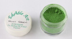 Prachová barva Mint Green - Edable Art