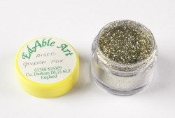 Třpyt dekorační disco Golden gox - Edable Art