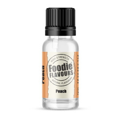 Přírodní koncentrované aroma 15ml broskev - Foodie Flavours