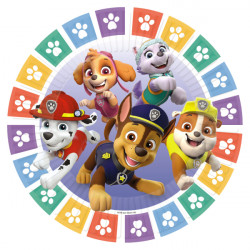 Papírový talíř na párty 8ks 23cm Paw Patrol - Amscan