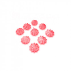 Cukrové pusinky 9ks červené