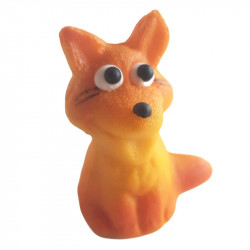 Marcipánová figurka liška 5,5x4,5 cm - Frischmann vyškov
