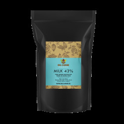 Prvotřídní mléčná čokoláda 43% 10kg - Chocolate Del Caribe