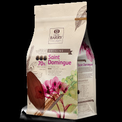 Cacao Barry Origin čokoláda SAINT DOMINGUE hořká 70% 1kg - Callebaut