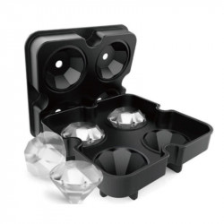 Silikonová forma na led diamant - Cakesicq