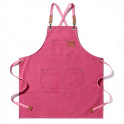 Kuchyňská zástěra růžová - Cakesicq