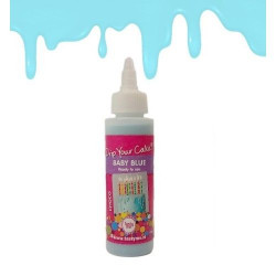 Cake drip světle modrá, 120g - Tasty Me