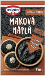 Dr. Oetker Maková náplň, 250g - Dr. Oetker