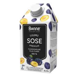 Ovocné pyré 100% Švestka 0,5l - Bonne