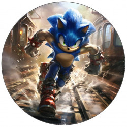 Jedlý papír ježek Sonic 19,5cm