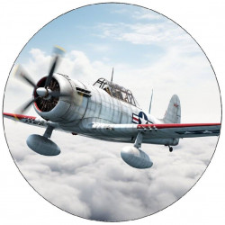 Jedlý papír malé letadlo 19,5cm