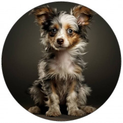 Jedlý papír Border kolie štěně 19,5cm