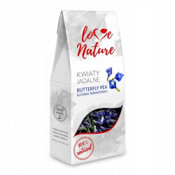 Jedlé květy motýlí květ 15g 100% přírodní - Love Natur
