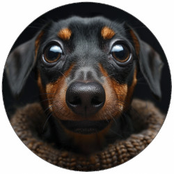 Jedlý papír jezevčík 19,5 cm