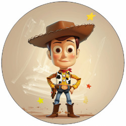 Jedlý papír Toy story Woody 19,5 cm