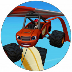 Jedlý papír Plamínek kit 19,5 cm