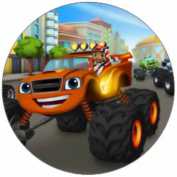 Jedlý papír Plamínek a přátelé 19,5 cm