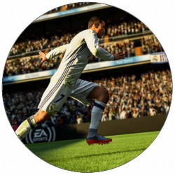 Jedlý papír Cristiano Ronaldo při hře 19,5 cm