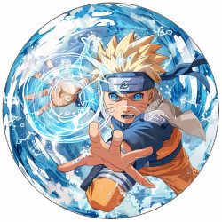 Jedlý papír Naruto 19,5 cm