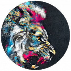 Jedlý papír barevná animace řvoucí lev 19,5 cm