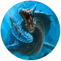 Jedlý papír vodní drak 19,5 cm