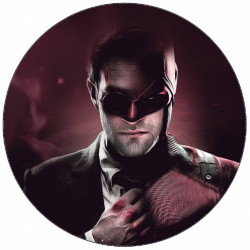 Jedlý papír Daredevil a jeho přeměna 19,5 cm