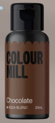 Aqua blend 20ml chocolate 20ml - colour mill