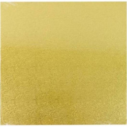 Cake Star Podložka pod dort PEVNÁ zlatá vzor Grape čtverec 40 cm 16