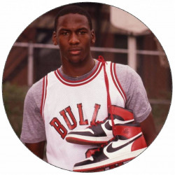 Jedlý papír Michael Jordan 19,5 cm