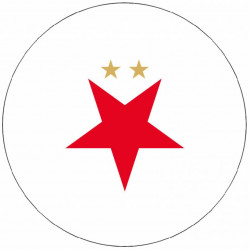 Jedlý papír Logo Slávie nové 19,5 cm