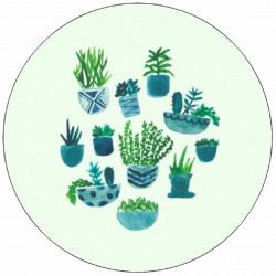 Jedlý papír kaktusy 19,5 cm