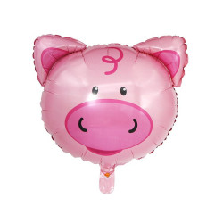 Fóliový balónek prase 55x55cm - Cakesicq