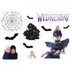 Jedlý papír k vystříhnutí Wednesday - Pictu Hap
