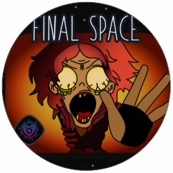 Jedlý papír Final Space 19,5 cm