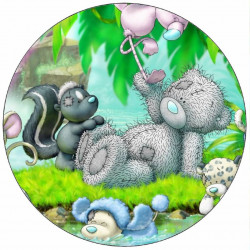 Jedlý papír medvídek a kamarádi 19,5 cm