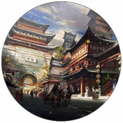 Jedlý papír Pagoda 19,5 cm