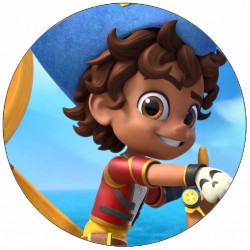 Jedlý papír Santiago brázdí moře Santiago 19,5 cm