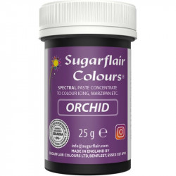 Gelová barva orchid 25 g - Sugarflair